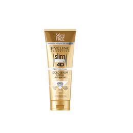 Ser crema anticelulitic, eveline cosmetics, gold slim extrem 4d pentru modelare, 250 ml