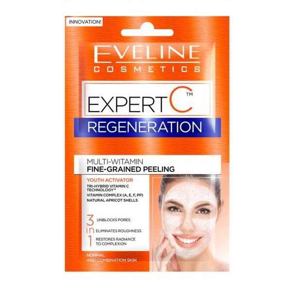 Masca de fata, Eveline Cosmetics, Expert C, Regeneration, 3 in 1, 10 ml