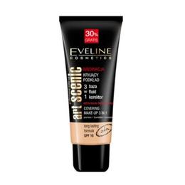 Fond de ten, eveline cosmetics, art scenic 3in1 24h, 22 natural, 40 ml