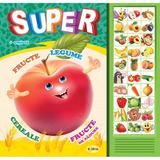 Carte cu sunete: Super fructe, legume... (romana+engleza) - Inesa Tautu, editura Dorinta