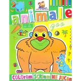 Animale de la Zoo - Coloram, scriem, ne jucam, editura Lizuka Educativ