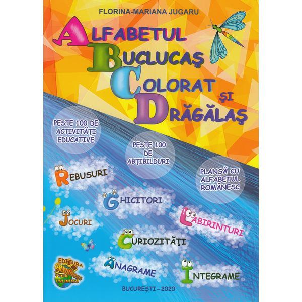 Alfabetul buclucas colorat si dragalas - Florina-Mariana Jugaru, editura Omnibooks Unlimited