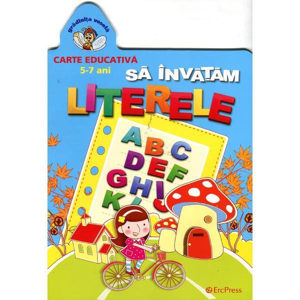 Sa invatam literele 5-7 ani, editura Erc Press