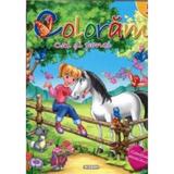 Coloram 5: Cai si ponei (Contine abtibilduri), editura Girasol