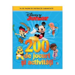 200 de jocuri si activitati. Disney Junior, editura Litera