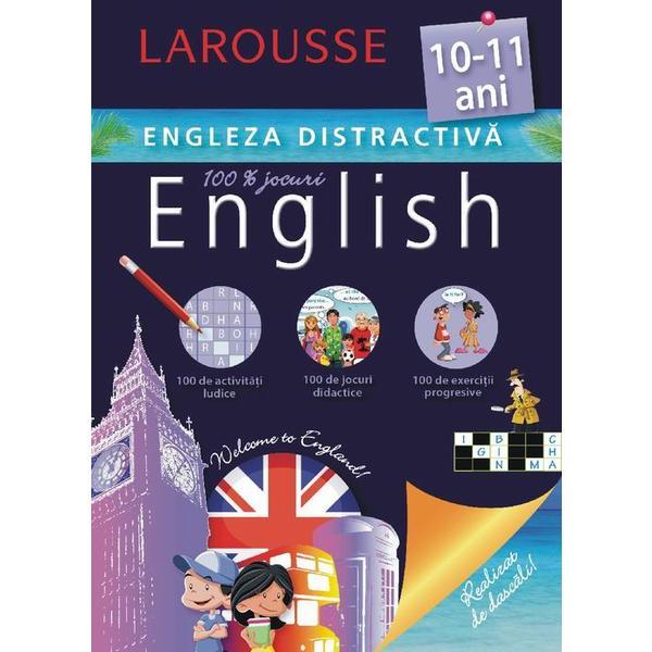 Engleza distractiva Larousse 10-11 ani, editura Meteor Press