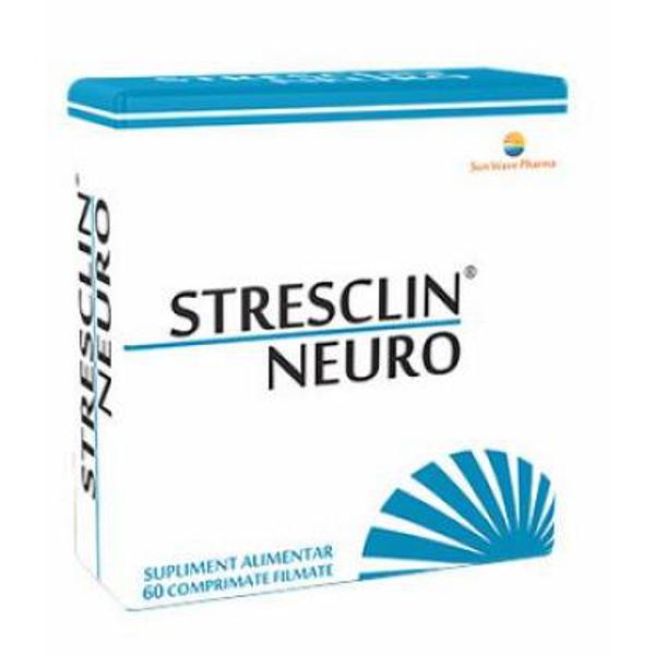 Stresclin Neuro Sunwave Pharma, 60 comprimate