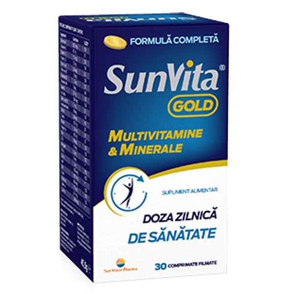 SunVita Gold Sunwave Pharma, 30 comprimate