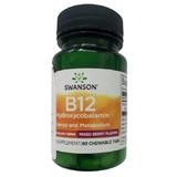 Vitamina B12 Sublinguala 1000 mcg Swanson, 60 comprimate