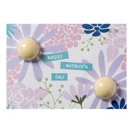 Set cadou felicitare cu bile efervescente de baie 80g + plic happy mother day, bomb cosmetics