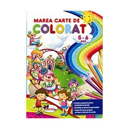 Marea carte de colorat 5-6 ani, editura Aramis