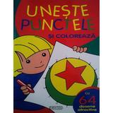 Uneste punctele si coloreaza (Rosu), editura Girasol