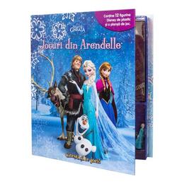 Regatul de gheata - Jocuri din Arendelle - Contine 12 figurine Disney de plastic si o plansa de joc, editura Litera