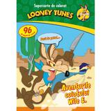 Looney Tunes - Aventurile coiotului Wile E. - Supercarte de colorat, editura Litera