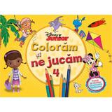 Disney Junior - Coloram si ne jucam 4. Planse de colorat cu activitati distractive, editura Litera