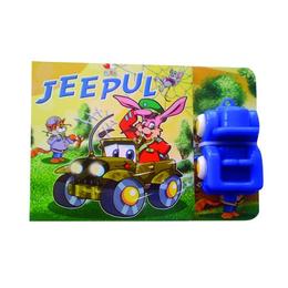 Jeepul - carte cu jucarie, editura litera