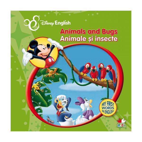 Disney English - Animale si insecte - Animals and Bugs, editura Litera