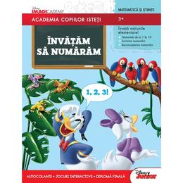 Academia copiilor isteti - invatam sa numaram - 3+, editura litera