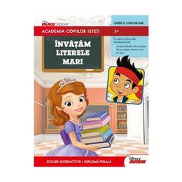 Academia copiilor isteti - invatam literele mari - 3+, editura litera
