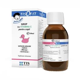 Tisofit sirop cu vitamina c pentru copii tis farmaceutic, 100 ml