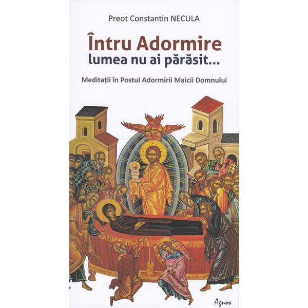 Intru adormire lumea nu ai parasit... - constantin necula, editura agnos