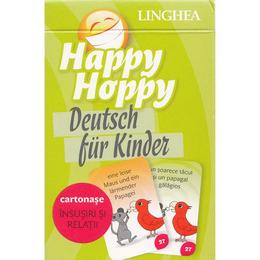 Happy Hoppy. Deutsch fur Kinder. Cartonase: Insusiri si relatii, editura Linghea