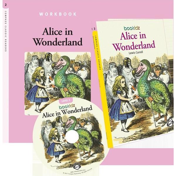Alice In Wonderland - Lewis Carroll (Compass Classic Readers Nivelul 2), editura Mediadocs