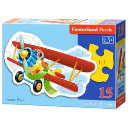 Puzzle 15. funny plane - cas