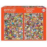 2 puzzle 500 castorland - emoji