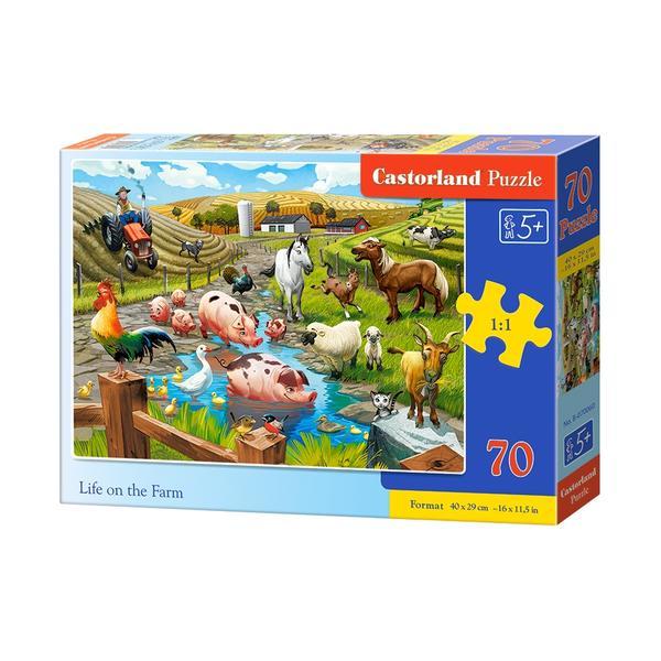 Puzzle 70 castorland - life on the farm