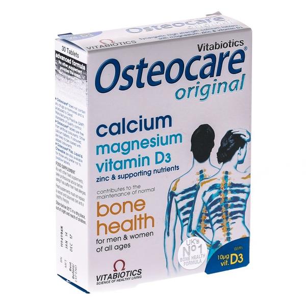 Osteocare vitabiotics, 30 tablete masticabile