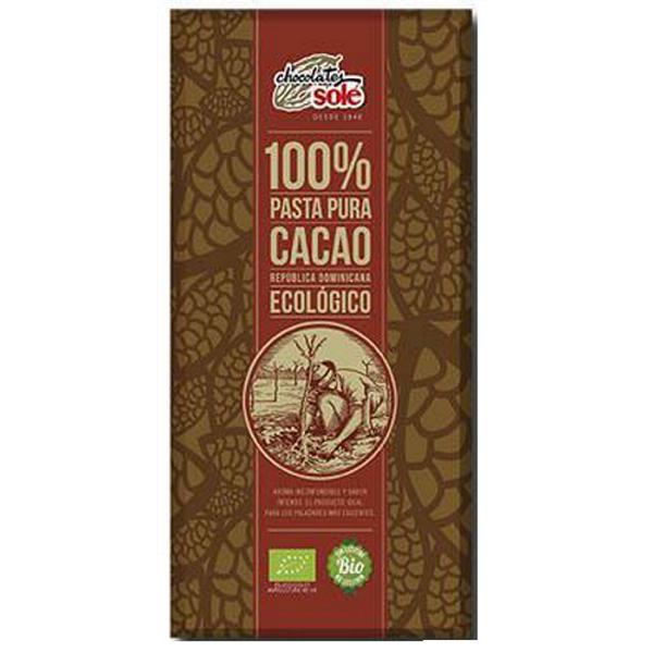 Ciocolata Neagra 100% Cacao Pronat, 100 g