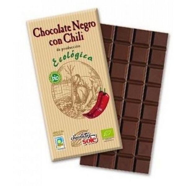 Ciocolata Neagra 73% Cacao cu Chili Pronat, 100 g
