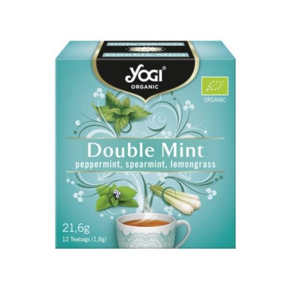 Ceai menta si lemongrass yogi tea pronat, 12 buc