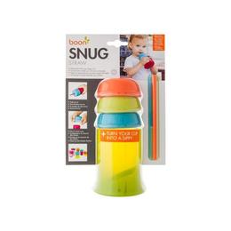 Set cu pahar, capace si paie Snug, 250ml Boon