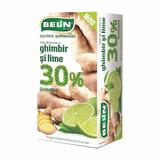 Belin Ceai Ghimbir si Lime Nova Plus, 20 buc