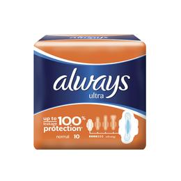 Absorbante always ultra plus normal protecter gamble, 10 buc