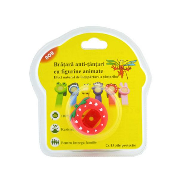 Bratara anti-tantari din silicon sana est, 2 buc
