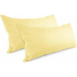 Set 2 fete de perna ,patru anotimpuri, 50 x 70 cm, bumbac 100%, galben