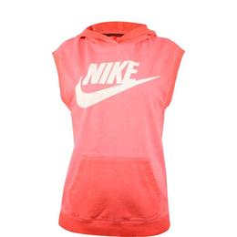 Hanorac femei Nike Sleeveless PO Hoody-Wash 802555-696, S, Roz