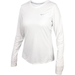 Bluza femei Nike Miler LongSleeve Longsleeve 686904-100, M, Alb
