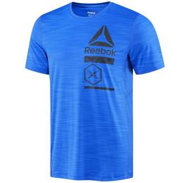 Tricou barbati Reebok ActivChill Zoned Graphic CE6492, M, Albastru