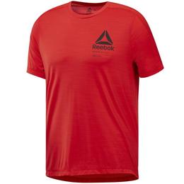 Tricou barbati Reebok ActivChill Graphic CF3749, XL, Rosu