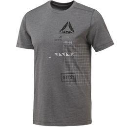 Tricou barbati Reebok Speedwick Graphic CF3744, XL, Gri