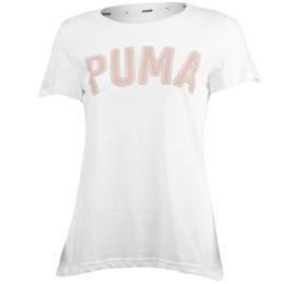 Tricou femei Puma Athletic 85014703, L, Alb