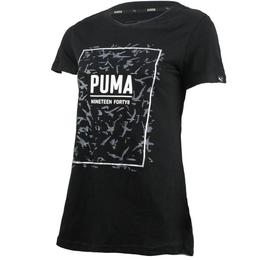 Tricou femei Puma Fusion Graphic 85010701, L, Negru