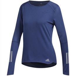 Bluza femei adidas Performance Response Long Sleeve Tee CF2120, L, Albastru