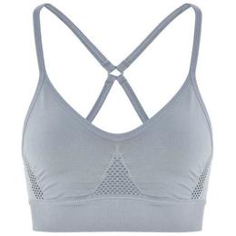 Bustiera femei Nike Seamless Light 888577-065, S, Gri