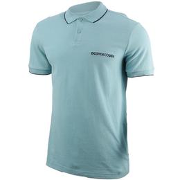 Tricou barbati dc shoes lakebay polo edykt03374-bha0, s, verde