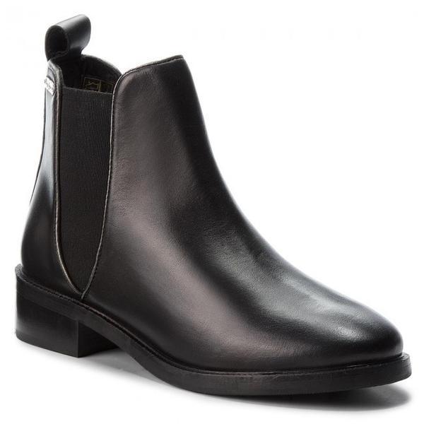 Ghete femei Pepe Jeans Devon Basic PLS50332-999, 38, Negru